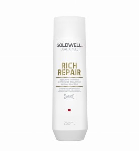 Goldwell Dualsenses Rich Repair Shampoo, Szampon do włosów zniszczonych, 250 ml