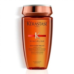 Kerastase Discipline Oleo-Relax Bain, Szampon dyscyplinująco-wygładzający do puszących się włosów, 250ml