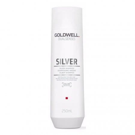 Goldwell Dualsenses Silver, Szampon do siwych włosów lub zimnych blondów, 250ml