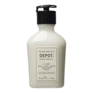 Depot No.402 Pre & Post Save Emolient Fluid, zmiękczający fluid przed i po goleniu, 100ml 
