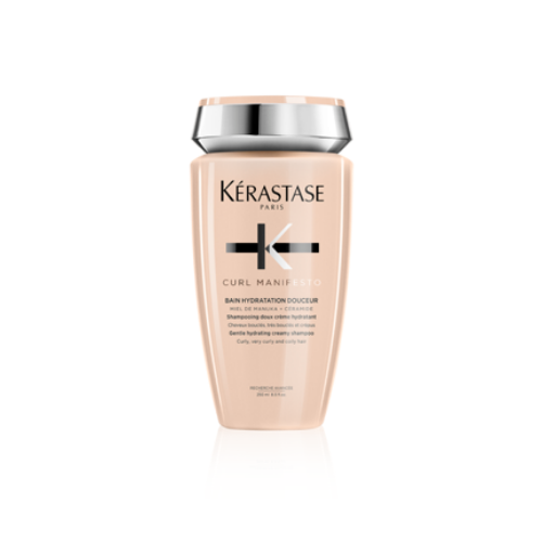 Kerastase Curl Manifesto, Bain Hydratation Douceur, Nawilżający szampon do włosów kręconych i falowanych, 250 ml
