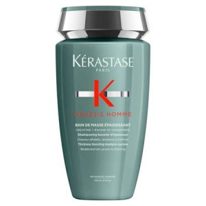 Kerastase Genesis Homme Bain de masse epaississant, Szampon dodający grubości włosom przerzedzającym się dla mężczyzn, 250ml