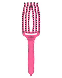 Szczotka Olivia Garden Fingerbrush Medium, Hot Pink