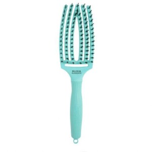 Szczotka Olivia Garden Fingerbrush Medium, Mint
