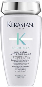 Kerastase Symbiose Bain Creme Anti-Pelliculaire, Szampon przeciwłupieżowy do wrażliwej skóry głowy, 250 ml