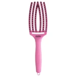 Olivia Garden - Szczotka Fingerbrush Medium - Dolce Vita - Pink Granita