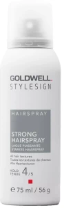 GOLDWELL STRONG HAIRSPRAY  lakier podróżny z ochroną UV  75ml