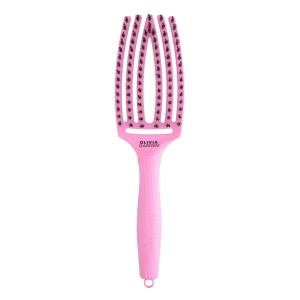 Szczotka Olivia Garden Fingerbrush Medium, Pink Tokyo