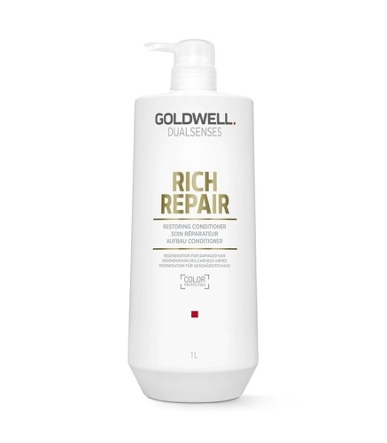 Goldwell Dualsenses Rich Repair Conditioner, Odżywka do włosów zniszczonych, 1000 ml  